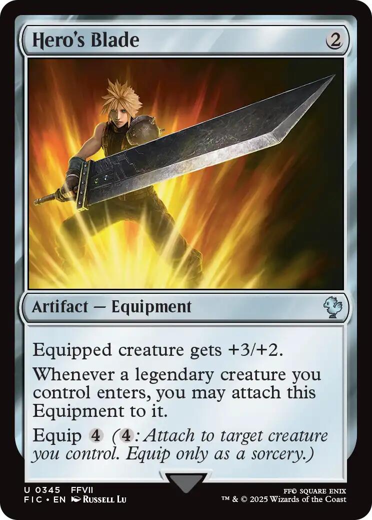 Hero's Blade [FIC - 345]