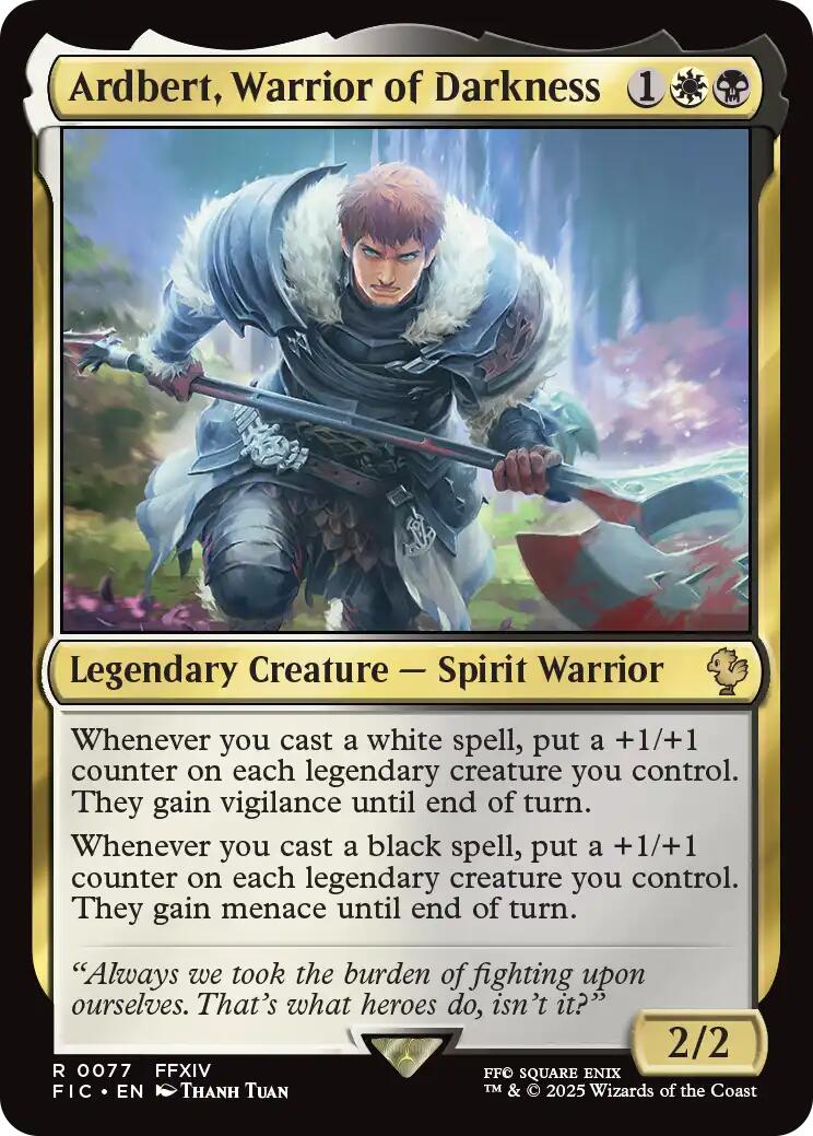 Ardbert, Warrior of Darkness [FIC - 77]