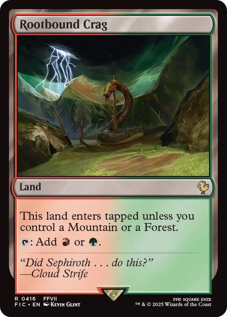 Rootbound Crag [FIC - 416]