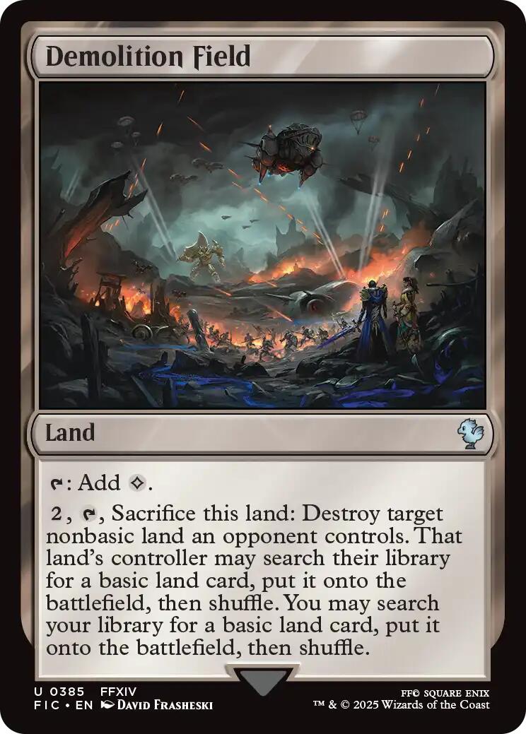 Demolition Field [FIC - 385]
