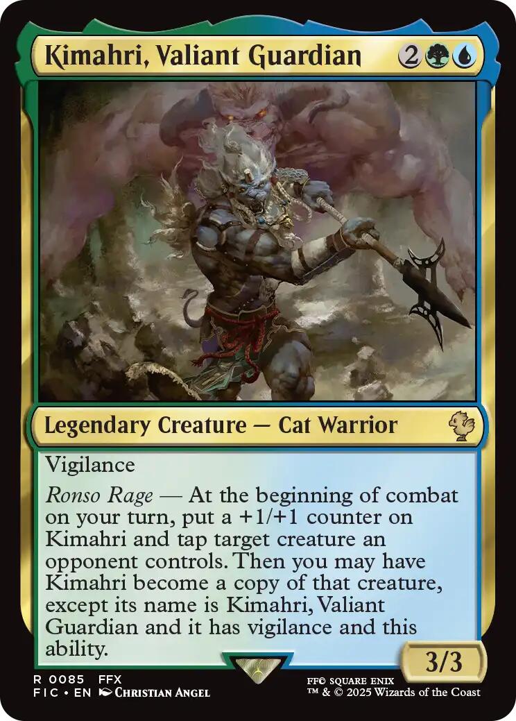 Kimahri, Valiant Guardian [FIC - 85]