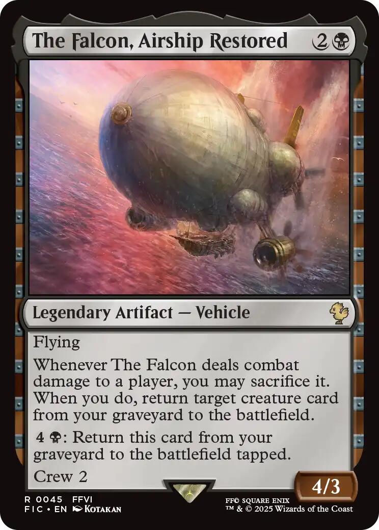 The Falcon, Airship Restored [FIC - 45]