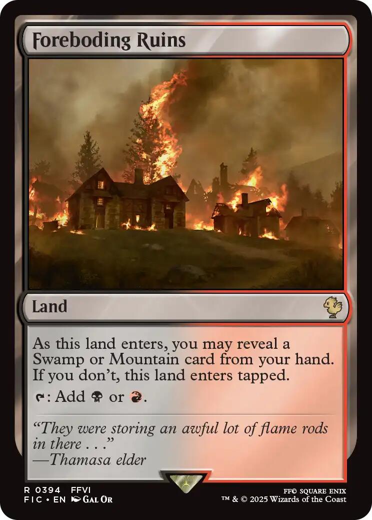 Foreboding Ruins [FIC - 394]