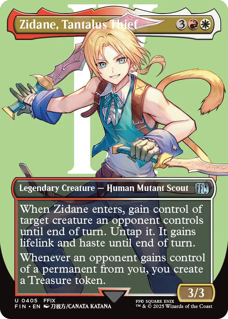 Zidane, Tantalus Thief (Borderless) [FIN - 405]