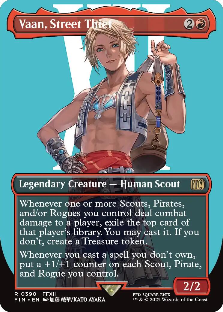 Vaan, Street Thief (Borderless) [FIN - 390]