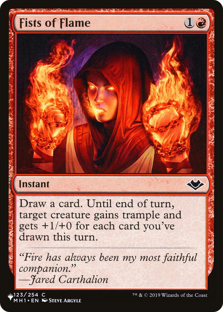 Fists of Flame (MH1)