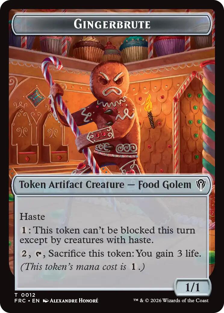 Gingerbrute // Jace Double-Sided Token