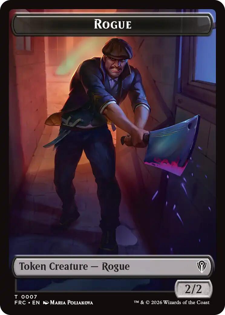 Rogue // Zombie Army Double-Sided Token