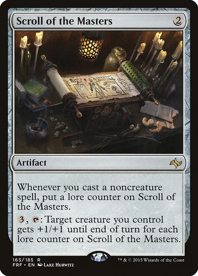 Scroll of the Masters [FRF - 163]